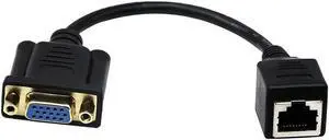 Aomoproing FOR Vga To Network Port 0.15 M Vga Male Female To Rj45 Cable The Vga Signal Is Transmitted Through A Network Cable