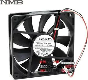 Aomoproing FOR For 4710KL-05W-B40 12025 24V 0.29A 12CM inverter fan