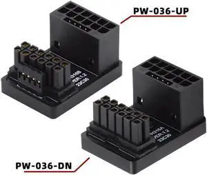 Aomoproing FOR PCI-E 5.0 Power Modular for Adapter 12V WR ATX3.0 for 4080 5090TI 16Pin 12+4P Graphics Card Male to Female