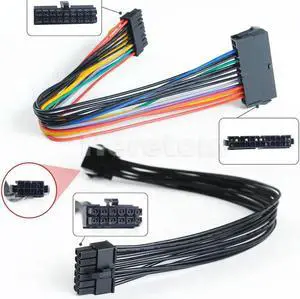 Aomoproing FOR ATX 24Pin to 18Pin Adapter Converter Power Cable and 8Pin to 12Pin ATX Adapter Power Cable for Z440 Z640 Motherboard