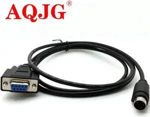 Aomoproing FOR Customized to COM port line Round 6 pin to DB9 hole serial line to RS232 cable