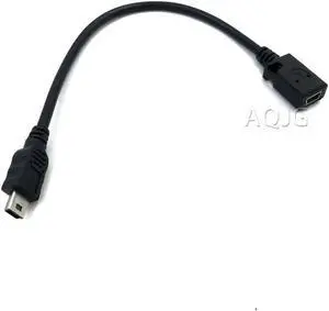 Aomoproing FOR 10cm Mini USB B Type 5pin Male to Mini USB Female Mini USB Male to Female Extension Cable