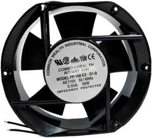 Aomoproing FOR FP-108EX-S1-B 17250 110V 115V 120V Bearing 172mm 17cm 172X150X51mm Industrial Cooling Fan