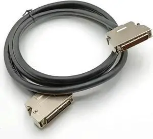 Aomoproing FOR SCSI-II DB50 Male To CN50 Male DB50 To CN50 M/M SCSI Cable 1.8 Meters