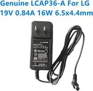 Aomoproing  US Plug LCAP36-A 19V 0.84A ADS-18FSG-19 AC Adapter For 19M38A 19M38D 19M38H 22MK430H 22MK400A Power Supply Charger