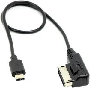 Aomoproing FOR 30cm Media In AMI MDI USB-C USB 3.1 Type C for Adapter Cable For Car VW AUDI 2014 A4 A6 Q5 Q7 for