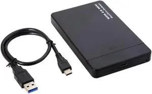 Aomoproing FOR USB-C Type-C to 2.5 SATA SSD HDD External Hard Disk Enclosure for Laptop PC SATA USB Converter USB C to SATA for Adapter Cable