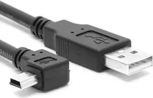 Aomoproing FOR U2-057-LE Mini USB B Type 5pin Male Left Angled 90 Degree to USB 2.0 Male Data Cable 0.5M Aomoproing FOR U2-057-LE Mini USB B Type 5pin Male Left Angled 90 Degree to USB 2.0 Male Data Cable 0.5M