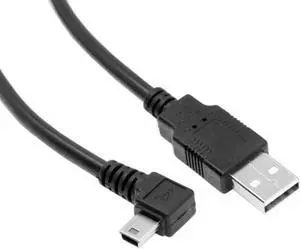 Aomoproing FOR USB 2.0 Male to Mini USB B Type 5pin Male Right Angled 90 Degree Data Cable 6ft 1.8m Aomoproing FOR USB 2.0 Male to Mini USB B Type 5pin Male Right Angled 90 Degree Data Cable 6ft 1.8m