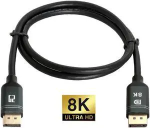 Aomoproing FOR 1.4 DP to DP Cable 8K 60hz Cable Ultra-HD UHD 4K 144hz 7680*4320 for PC Laptop TV