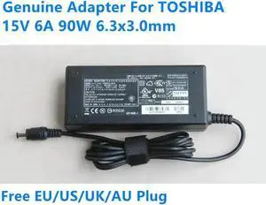Aomoproing 15V 6A 90W 6.3x3.0mm PA2521U-3ACA G71C00058210 Power Supply AC Adapter For Laptop Charger Fit 15V 5A