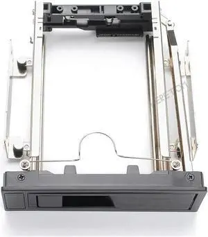 Aomoproing FOR 3.5 TO 5.25 Hard Drive Hot Swap Bay Internal Mounting Bracket Adapter 3.5 inch SATA HDD Mobile Rack Without Lock & LED