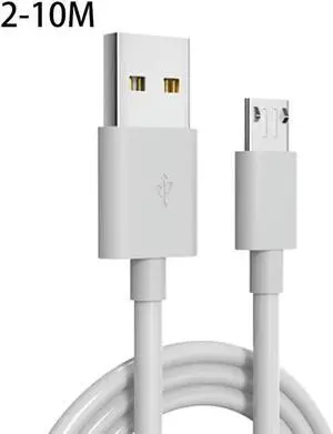 Aomoproing FOR camera power extension cable micro ultra long data cable extension 4 meters 3 meters 10 meters usb universal 5