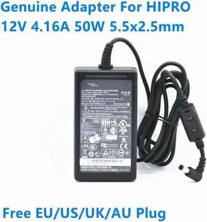 Aomoproing 12V 4.16A 50W HIPRO HP-A0502R3D HP-A0501R3D1 25.10245.001 Power Supply AC Adapter For LED LCD Monitor Charger