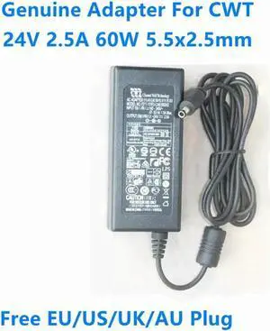 Aomoproing 24V 2.5A 60W CWT CAE060242 Power Supply AC Adapter For Printer Charger Aomoproing 24V 2.5A 60W CWT CAE060242 Power Supply AC Adapter For Printer Charger