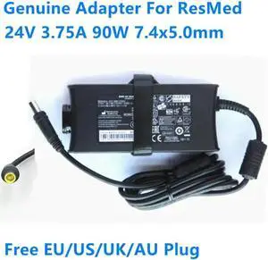 Aomoproing 24V 3.75A 90W 370001 IP22 AC Adapter for Air Sense S10 370002 370006 37015 DA90A24 R370-7232 Power Supply Charger