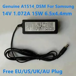 Aomoproing 14V 1.072A 15W A1514_DSM A1514-EPN AC Adapter For S19D300NY S19C150B S19C150F LCD MONITOR Power Supply Charger
