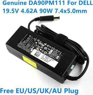 Aomoproing 19.5V 4.62A 90W 7.4x5.0mm DA90PM111 DA90PE1-00 AC Adapter For 15R 17R 552 5720 S15 14Z E6400 E7440 Laptop Charger