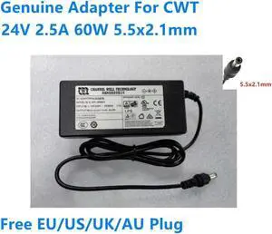 Aomoproing 24V 2.5A 60W 5.5x2.1mm KPL-060M-II KPL-060M-VI AC Adapter For CWT Power Supply Charger Aomoproing 24V 2.5A 60W 5.5x2.1mm KPL-060M-II KPL-060M-VI AC Adapter For CWT Power Supply Charger
