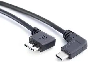 Aomoproing FOR 90 USB3.1 Type-C to USB 3.0 Micro B Cable 5Gbps Data Connector Adapter For Hard Drive Cell phone PC OTG C Type