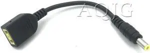 Aomoproing FOR 1x For X1 DC Power 5.5mm x 2.5mm Male to Square Female Converter Adapter Cable 15cm