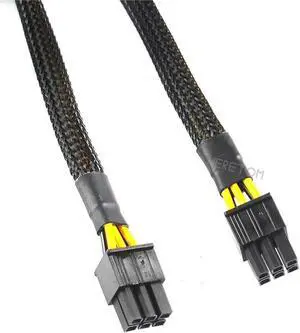 Aomoproing FOR 6pin to 6pin pcie GPU Video Card Cable For G20 Power Supply 34cm