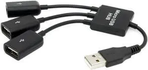 Aomoproing FOR USB 2.0 to 3 Ports Hub Cable Bus Power for Laptop Notebook PC Mouse Flash Disk Aomoproing FOR USB 2.0 to 3 Ports Hub Cable Bus Power for Laptop Notebook PC Mouse Flash Disk