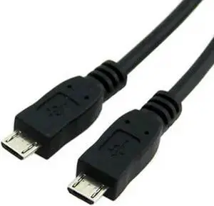 Aomoproing FOR Micro USB Male to Micro USB Male Data r Cable 100cm for MP4 Mobile Phone