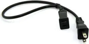 Aomoproing FOR Outlet Saver Cord Cable Power Extension For 50cm 2-prong 2 1-15p To Bema