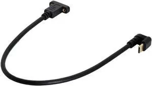 Aomoproing FOR U Shape 180 Degree Back Angled USB-C USB 3.1 Type C Male to Female Extension Data Cable 30cm Aomoproing FOR U Shape 180 Degree Back Angled USB-C USB 3.1 Type C Male to Female Extension Data Cable 30cm