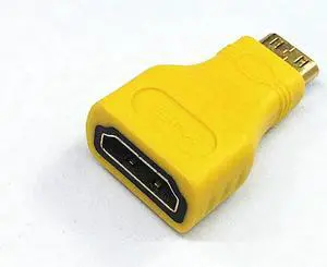 Aomoproing FOR Mini HDMI-compatible (Type C) Male to HDMI(Type A) Female Adapter Connector