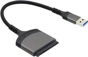 Aomoproing FOR 5Gbps USB 3.0 Type-A to for 2.5 Hard Disk Driver SSD SATA 22 Pin for Adapter Cable