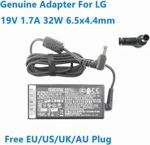 Aomoproing 19V 1.7A ADS-40FSG-19-3 ADS-40SG-19-3 2 19032G LCAP21A LCAP25A DA-32F19 Power Supply AC Adapter For Monitor Charger