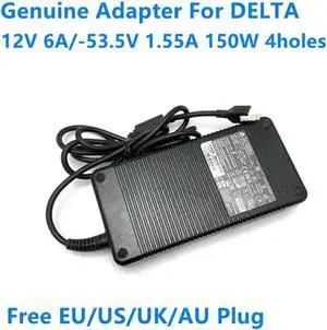 Aomoproing 12V 6A 53.5V 1.55A 150W 4holes DELTA ADP-150BR B 341-100399-01 Power Supply AC Adapter For ROUTER Charger Aomoproing 12V 6A 53.5V 1.55A 150W 4holes DELTA ADP-150BR B 341-100399-01 Power Supply AC Adapter For ROUTER Charger