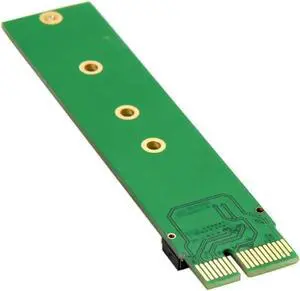 Aomoproing FOR PCI-E 3.0 1x x1 Vertical for Adapter to NGFF M-key NVME AHCI SSD for XP941 SM951 PM951 960 EVO SSD