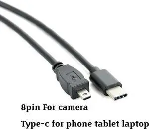 Aomoproing FOR TYPE C OTG CABLE FOR Camera UC-E6 UC-E16 UC-E17 camera to phone edit picture video