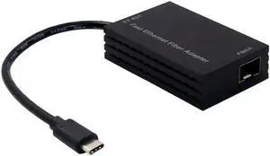 Aomoproing FOR TYPE-C USB2.0c Fast ethernet fiber adapter sfp AISX AX88772C USB c to Single Optical Port SFP Optical Fiber LC