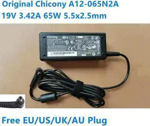 Aomoproing 19V 3.42A 65W Chicony A12-065N2A A065R116L AC Adapter For MODERN 14 A10M-682CA A065R169L Laptop Power Supply Charger Aomoproing 19V 3.42A 65W Chicony A12-065N2A A065R116L AC Adapter For MODERN 14 A10M-682CA A065R169L Laptop Power Supply Charger