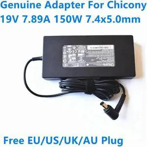 Aomoproing Chicony A15-150P1A 19V 7.89A 150W A150A008L AC Adapter For WS60 2OJ-090FR Clevo W651KK1 W651KJ1 Laptop Power Charger