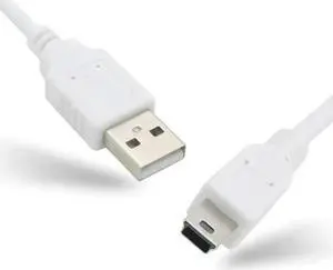 Aomoproing FOR mini 5pin USB Power Cable for TI-84 Plus CE Graphing TI 84 Plus C Silver Edition Calculators Cord Wire
