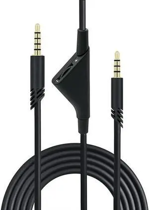 Aomoproing FOR 2M 6.5Feet Replacement Headset Cable with Volume Control for A10 A30 A40 Headset Cord Lead for P//S/5 P//S/4 Series X