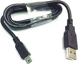 Aomoproing FOR mini USB PC/DC Power +Data SYNC Cable Cord FOR Media Player