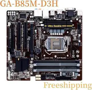 Aomoproing FOR GA-B85M-D3H Motherboard LGA 1150 DDR3 Mainboard