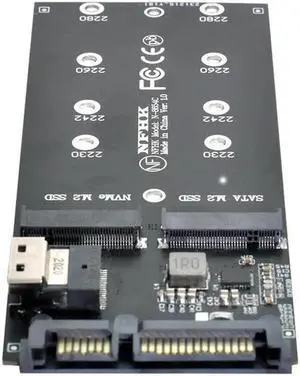 Aomoproing FOR SFF-8654 to U2 Kit NGFF M-Key to Slimline SAS NVME PCIe SSD SATA for Adapter for Mainboard