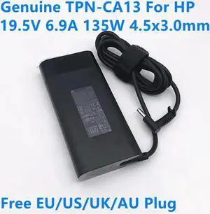 Aomoproing TPN-CA13 19.5V 6.9A 135W TPN-DA11 AC Adapter For PAVILION 15-BC400UR L15534-001 Gaming Laptop Power Supply Charger