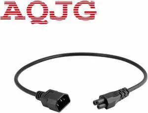 Aomoproing FOR Universal Power Adapter IEC 320 C14 to C5 Adapter Converter C5 to C14 AC Power Cable 3 Pin IEC320 C14 Connector
