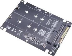 Aomoproing FOR 2 ports NGFF M.2 NVME to U.2 Adapter Card Dual SSD to U.2 SFF-8639 Adapter Card U2 To 2 ports nvme