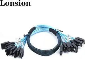 Aomoproing FOR High-Speed 8 ports SATA 7P Female to 8 ports SATA 7 Pin 6Gbps Data Cable for Hard Disk SSD Optical Drive Server Host 0.5m//1m Aomoproing FOR High-Speed 8 ports SATA 7P Female to 8 ports SATA 7 Pin 6Gbps Data Cable for Hard Disk SSD Optical Drive Server Host 0.5m//1m