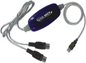 Aomoproing FOR USB to MIDI line music editing line USB data cable WIN8 MIDI USB Cable Converter PC Music Keyboard Adapter