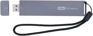 Aomoproing FOR M2 SSD Case NVME Enclosure M.2 To USB TYPE-A 3.1 SSD Adapter For NVME PCIE M Key SSD Disk Drive Box